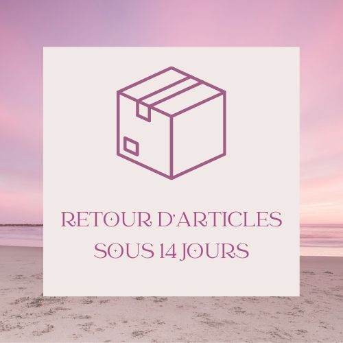 retour articles sous 14 jours Prêt à porter